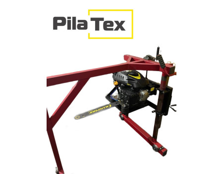 Шинная бензиновая пилорама PilaTex 5 л.с.